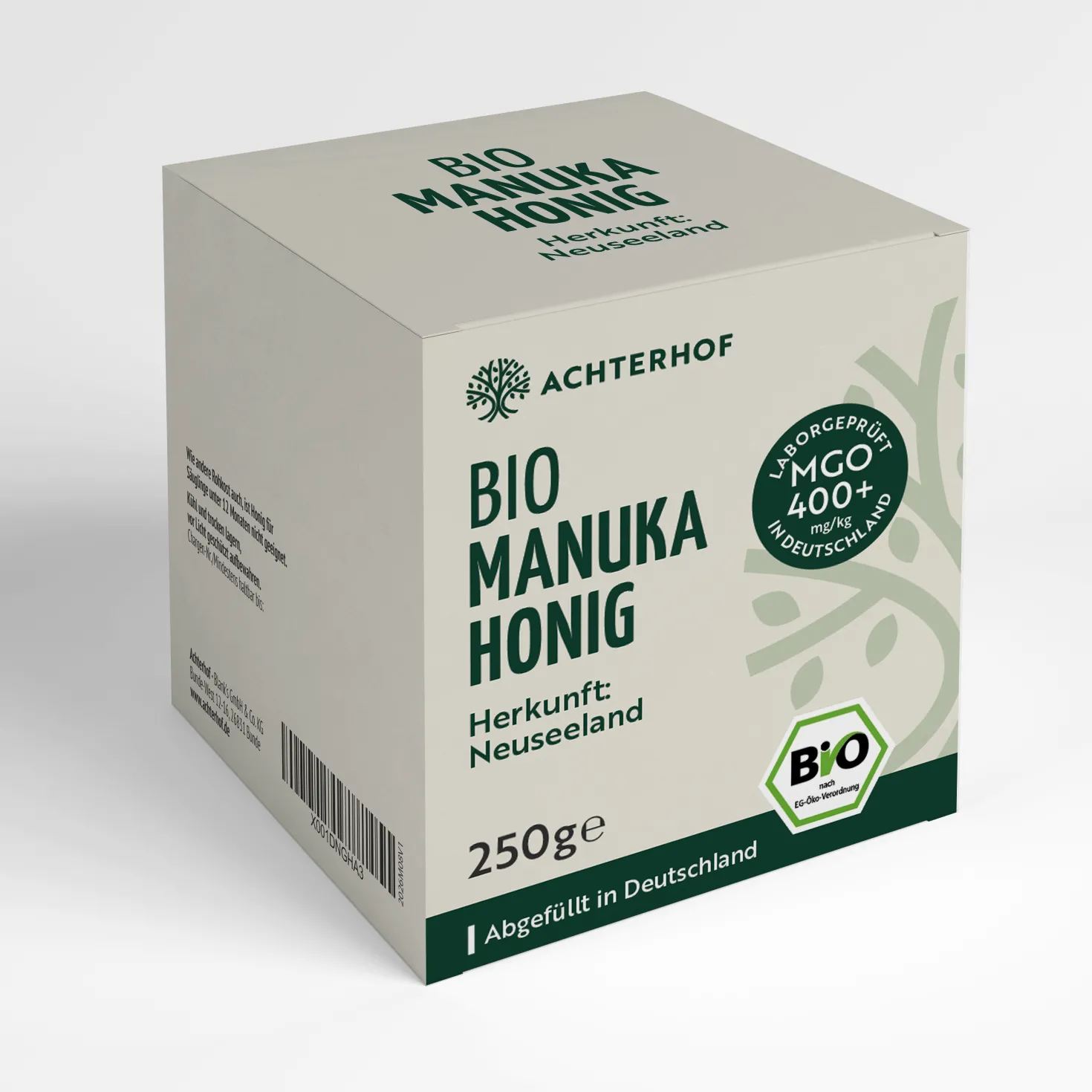 Manuka Honig Bio MGO 400+ (250g)