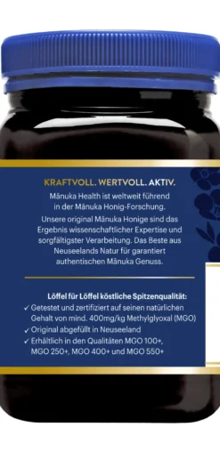Manuka Honig MGO 400+ (500g)