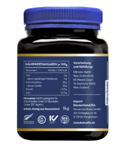 Manuka Honig MGO 250+ (1000g)