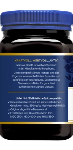 Manuka Honig MGO 550+ (500g)