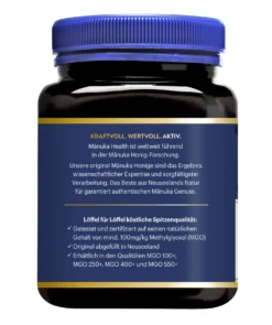 Manuka Honig MGO 100+ (1000g)