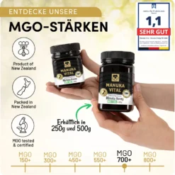 Manuka Vital Honig MGO 700+ (250g)