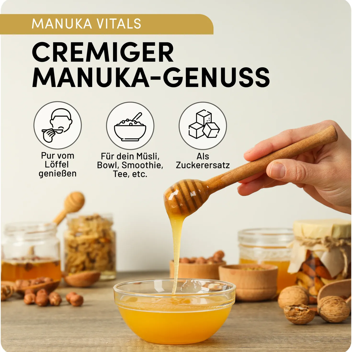 Manuka Vital Honig MGO 300+ (250g)
