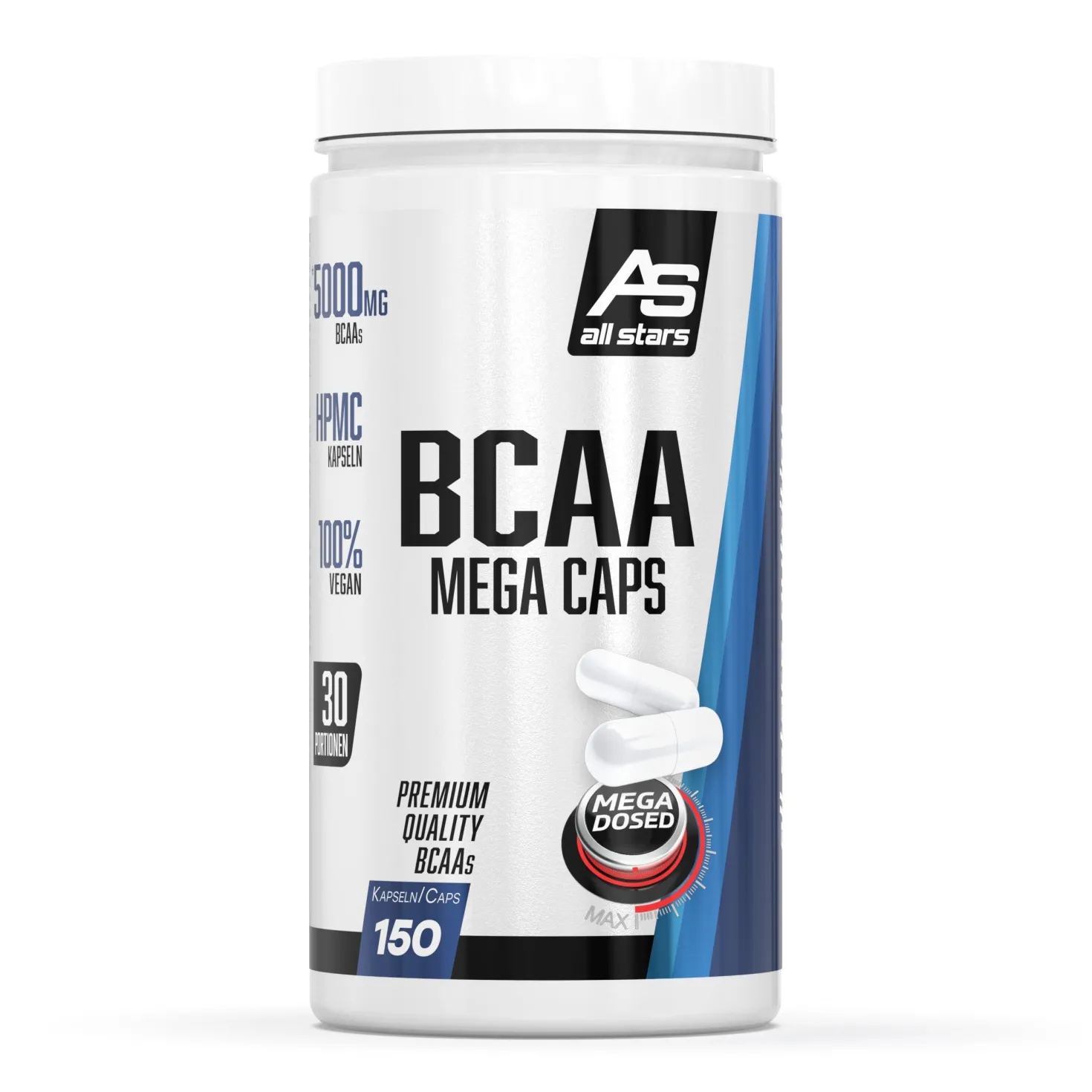 Mega Caps BCAA (150 Kapseln)