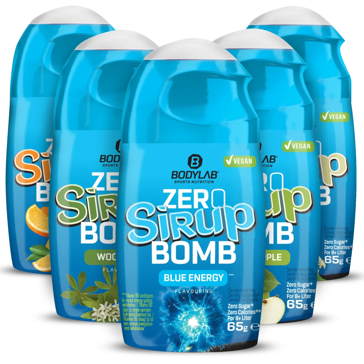 MIX IT - 5 x ZERO Sirup BOMB (je 65 ml)