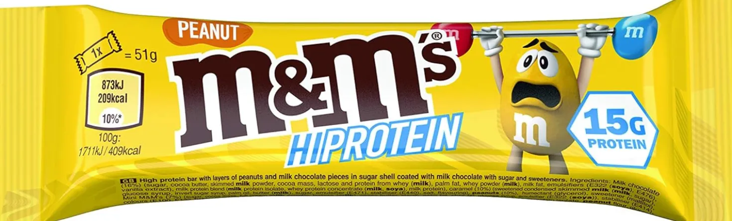 M&M's Hi-Protein Bar (12x51g)
