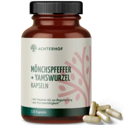 Mönchspfeffer + Yamswurzel Kapseln (120 Kapseln)