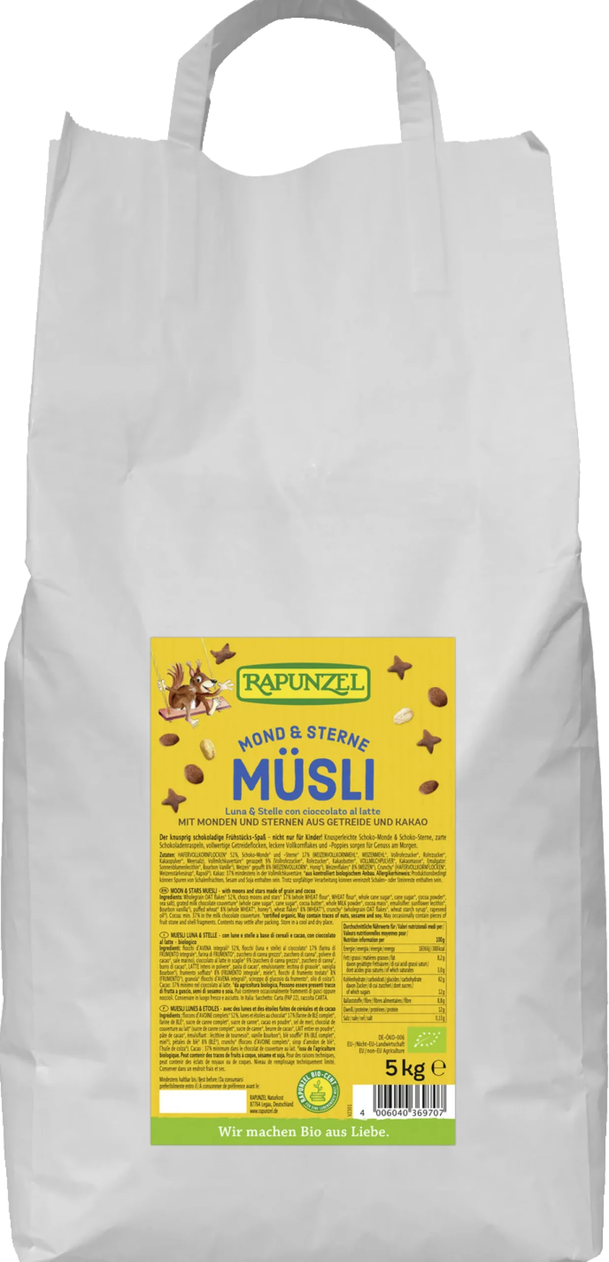 Mond und Sterne Müsli bio (5000g)