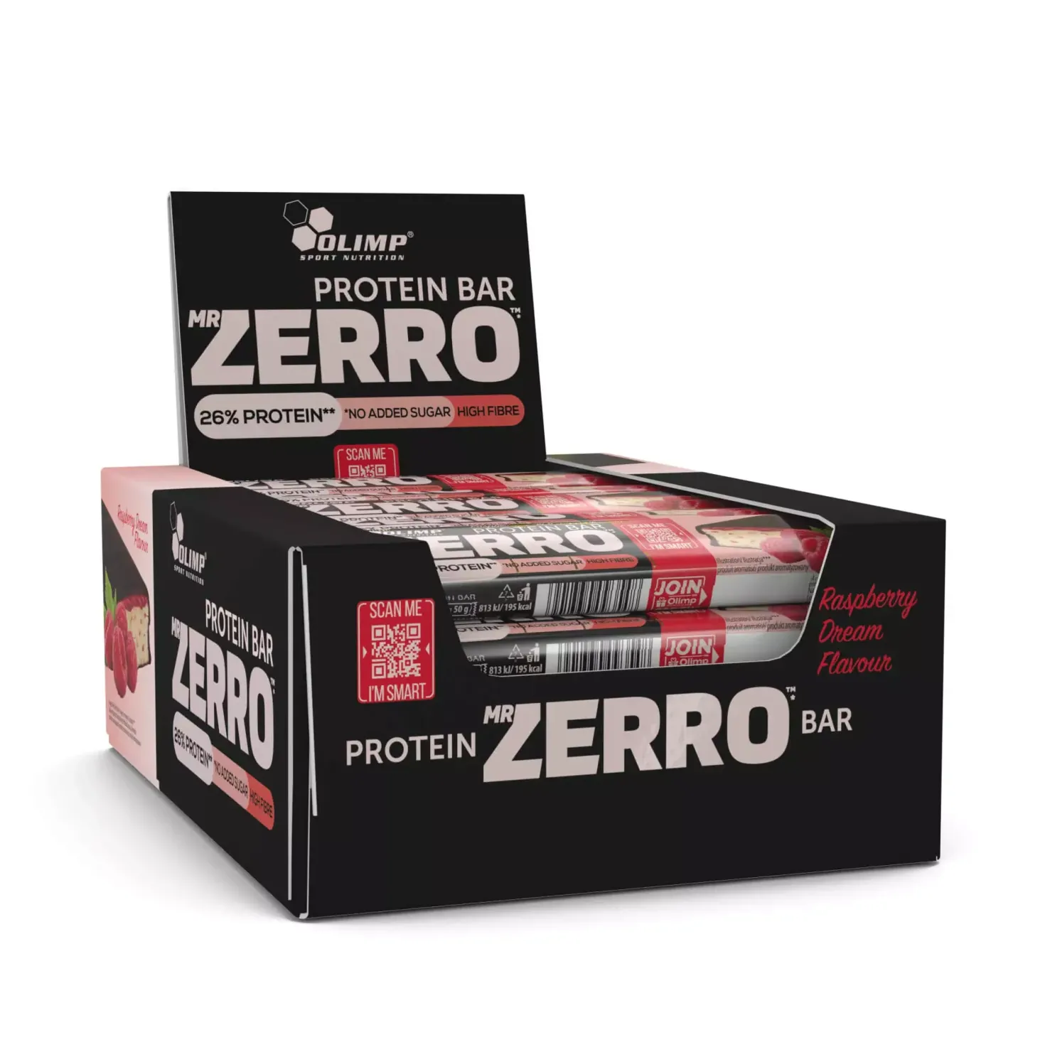 Mr Zerro Protein Bar (25x50g)