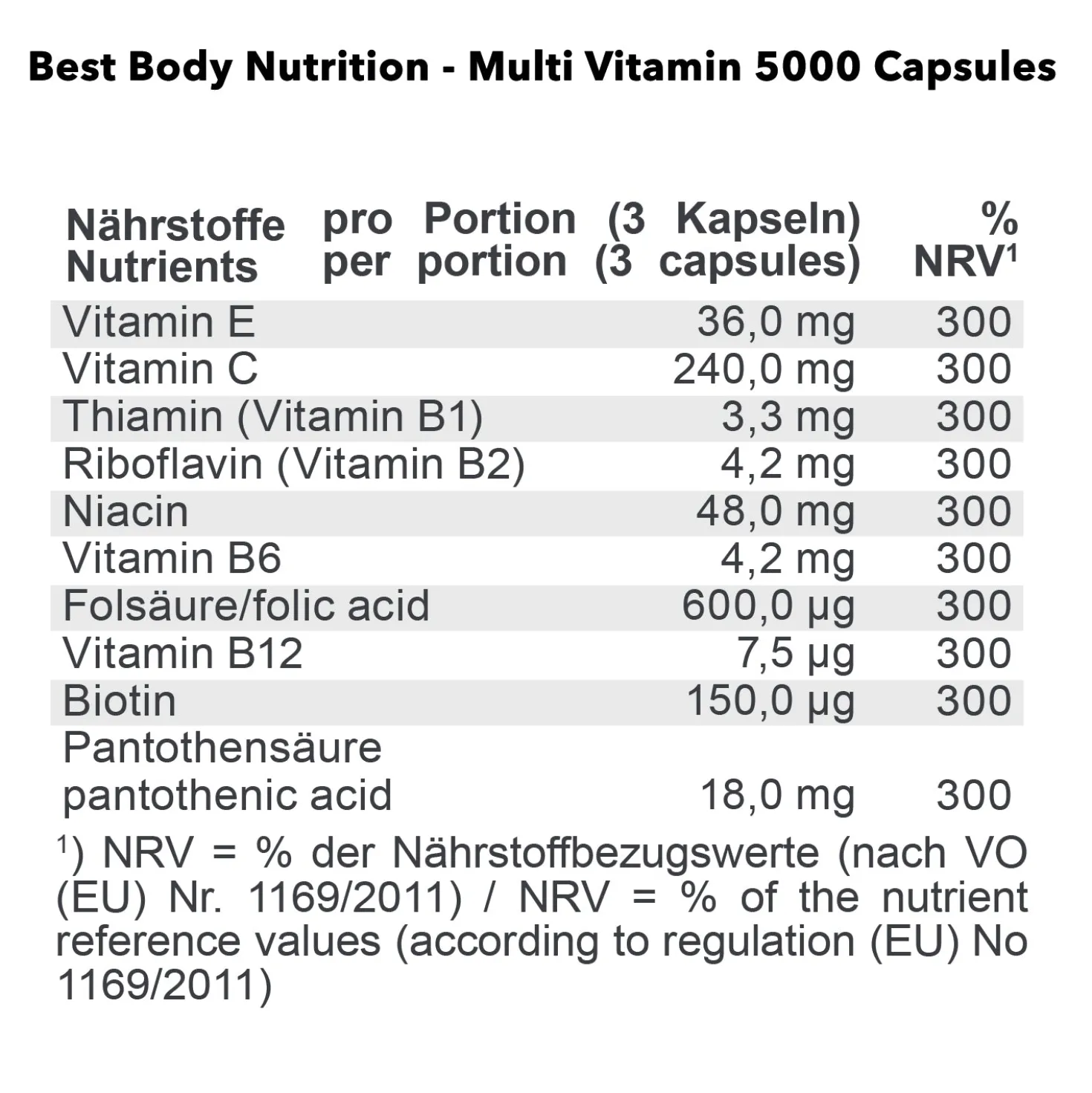 Multi 5000 (100 Kapseln)