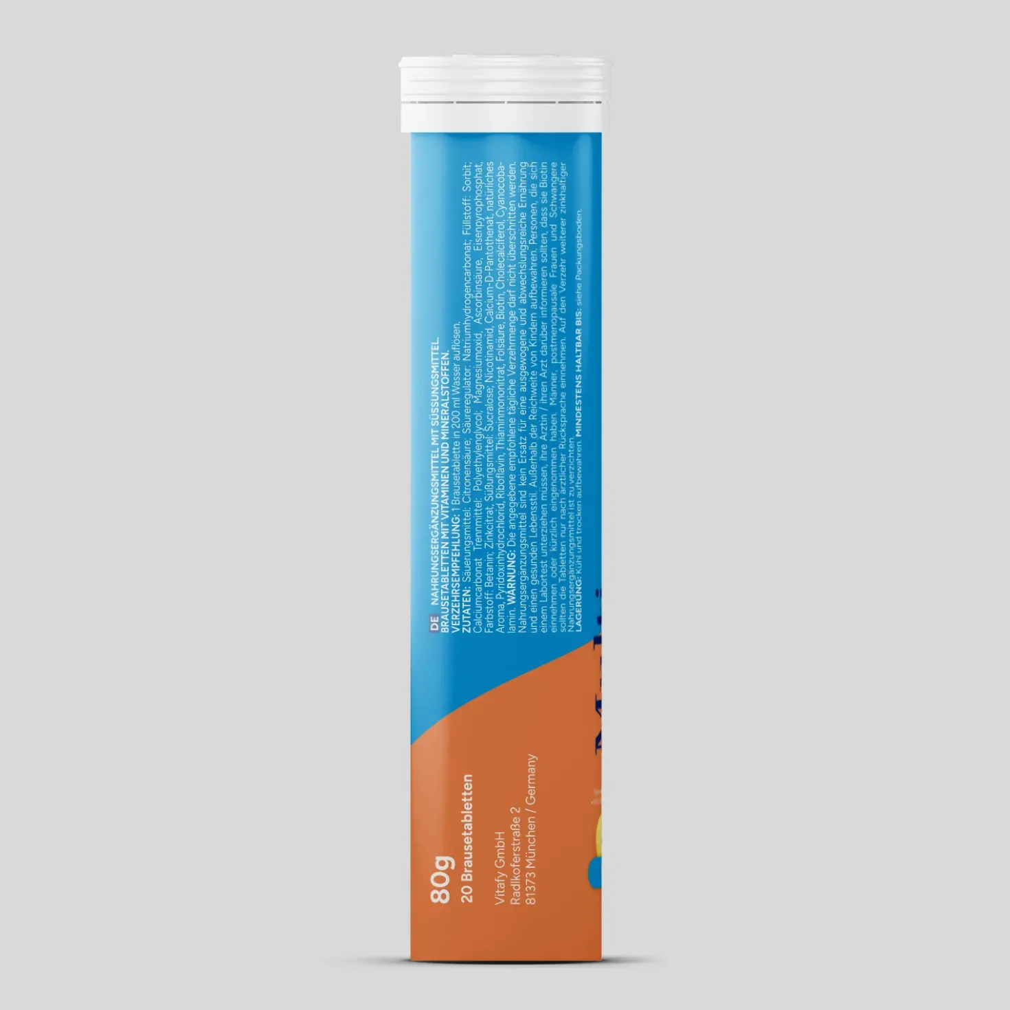 Multivitamin + Mineral - Pfirsich (20 Brausetabletten) - 6er Pack