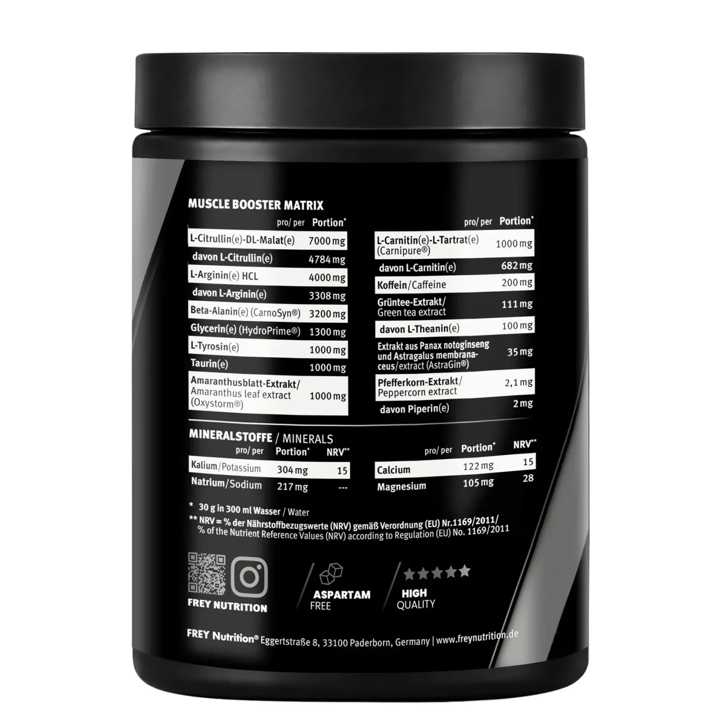 Muscle Booster 2.0 Mixed Berry (450g)