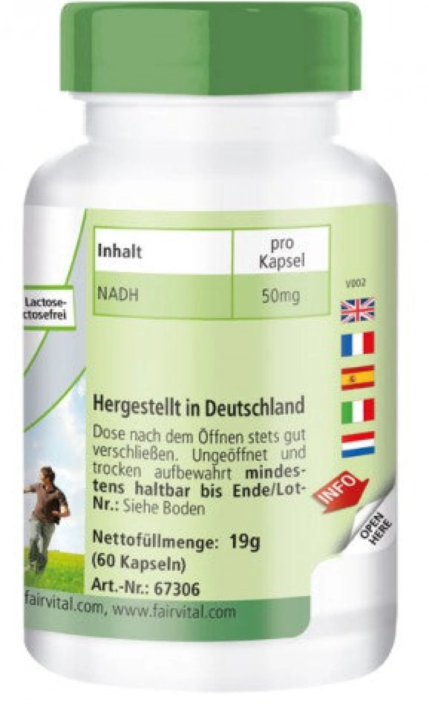 NADH 50mg (60 Kapseln)