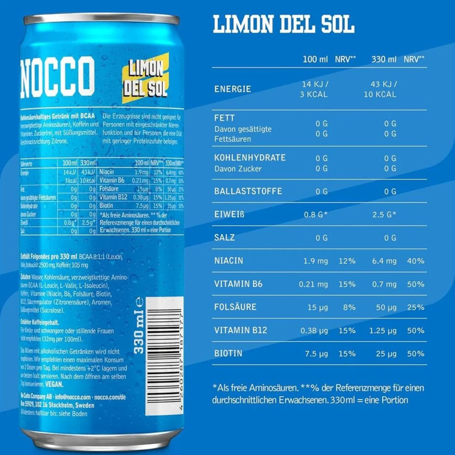 Nocco BCAA (330ml)