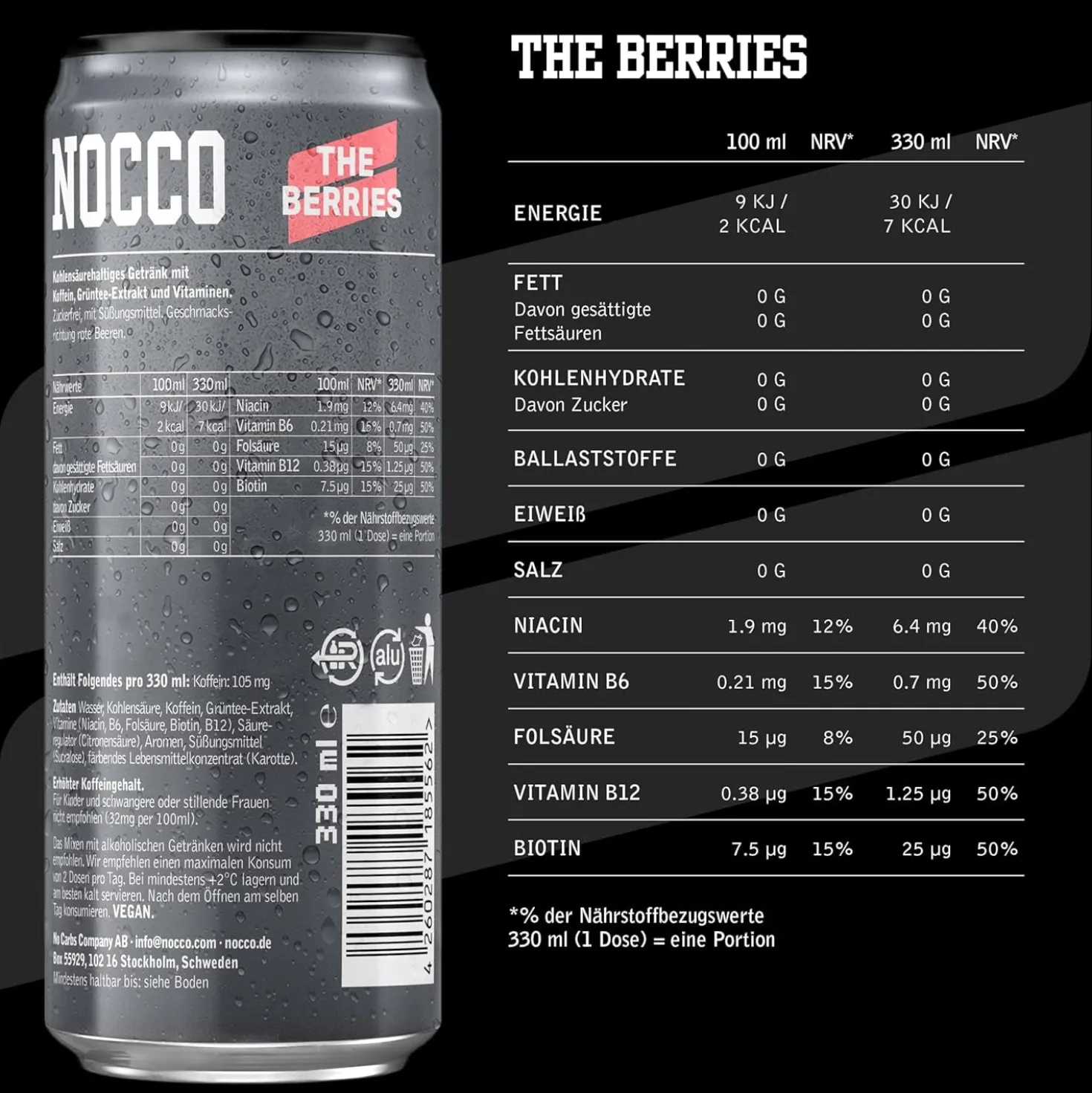 Nocco Black (330ml)