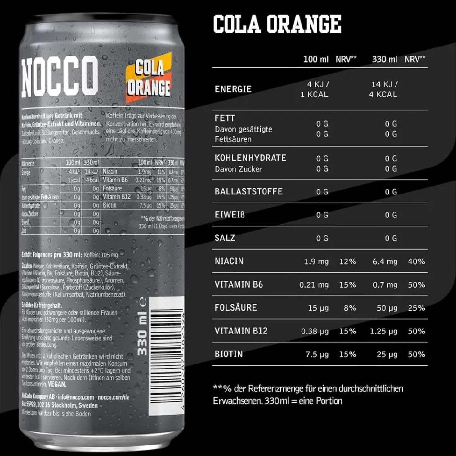 Nocco Black (24x330ml)