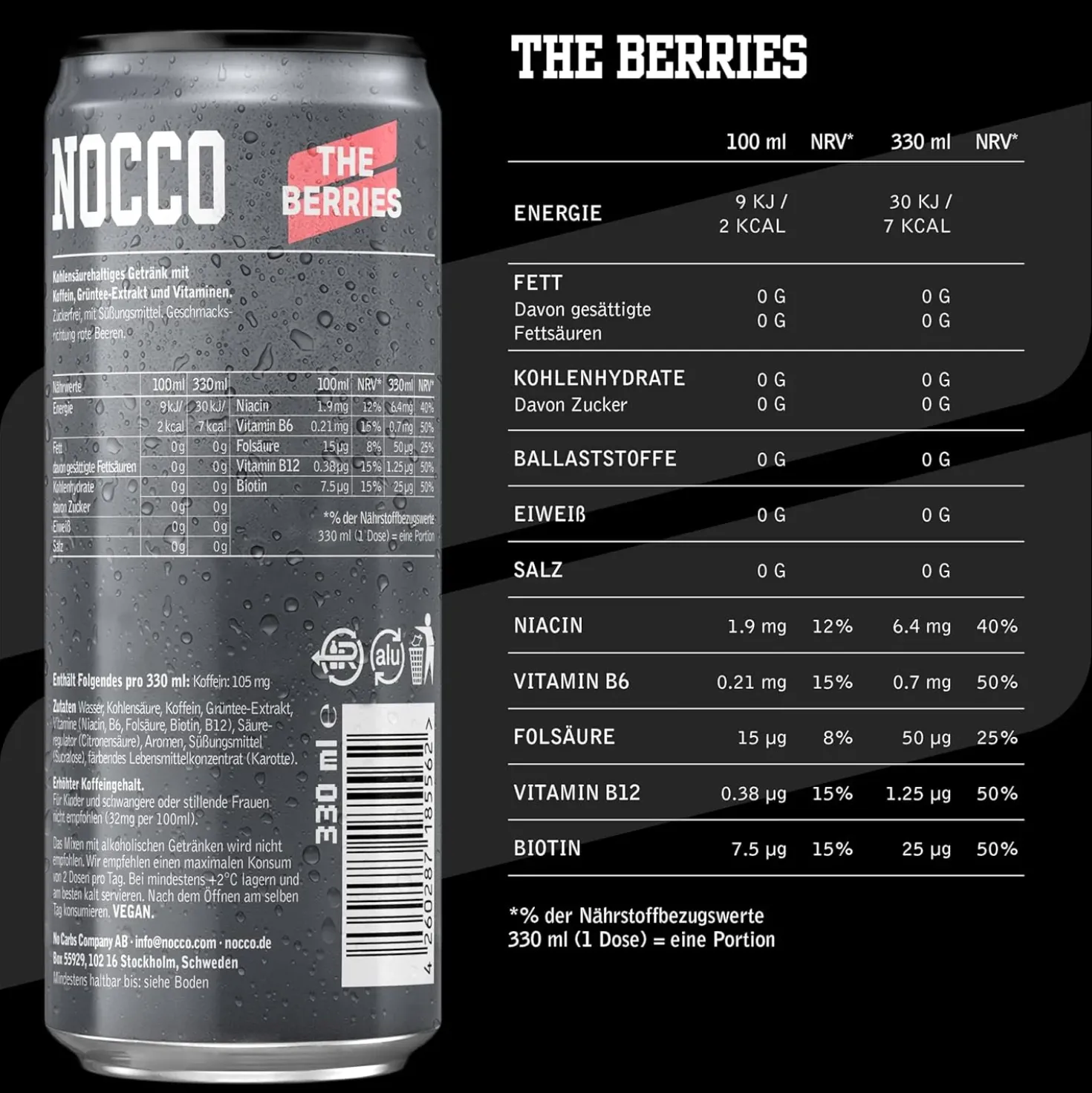 Nocco Black (24x330ml)