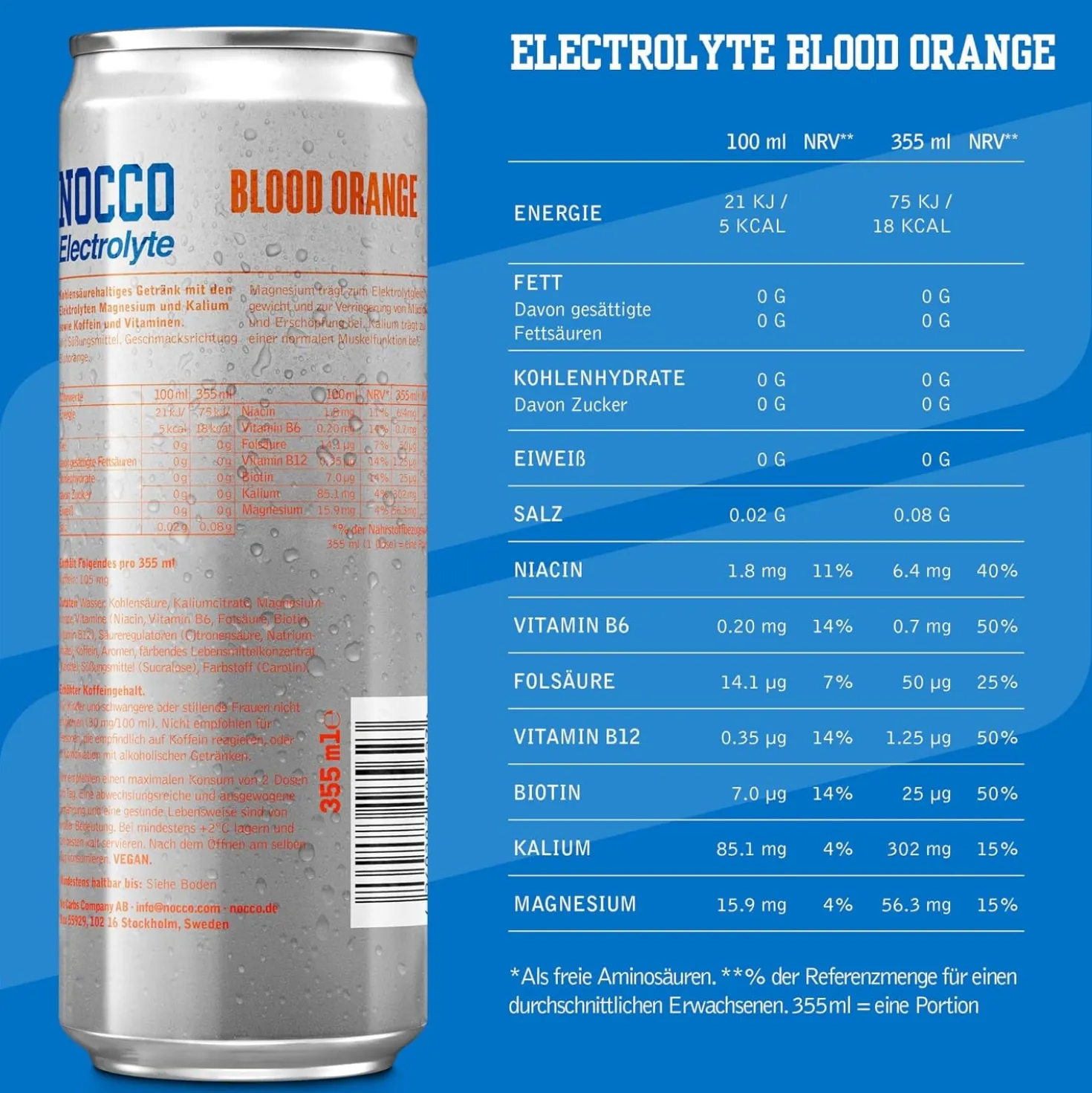 NOCCO Electrolyte (355ml)