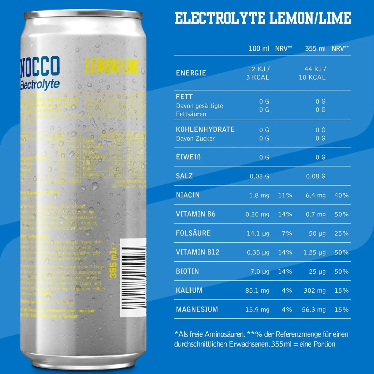 NOCCO Electrolyte (24x355ml)