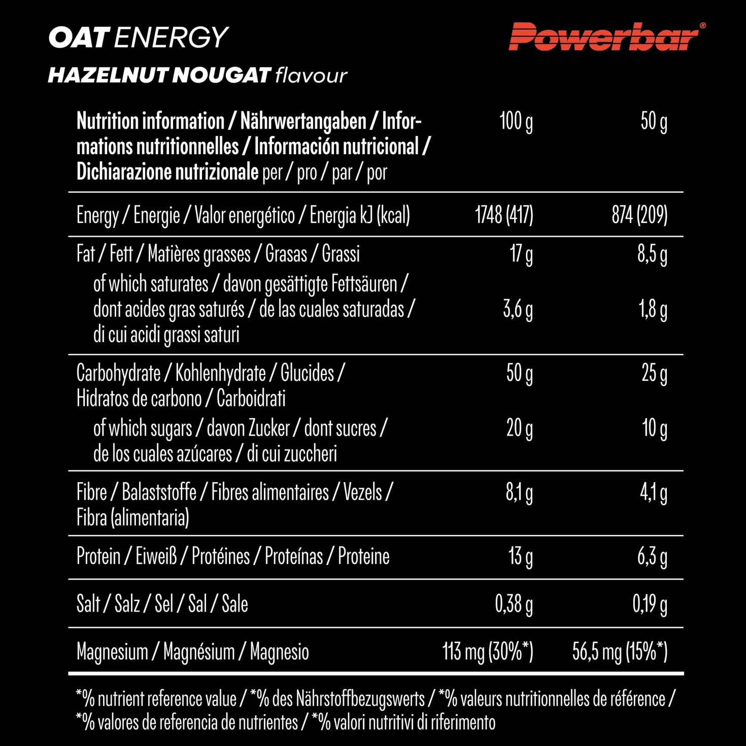 Oat Energy (15x50g)