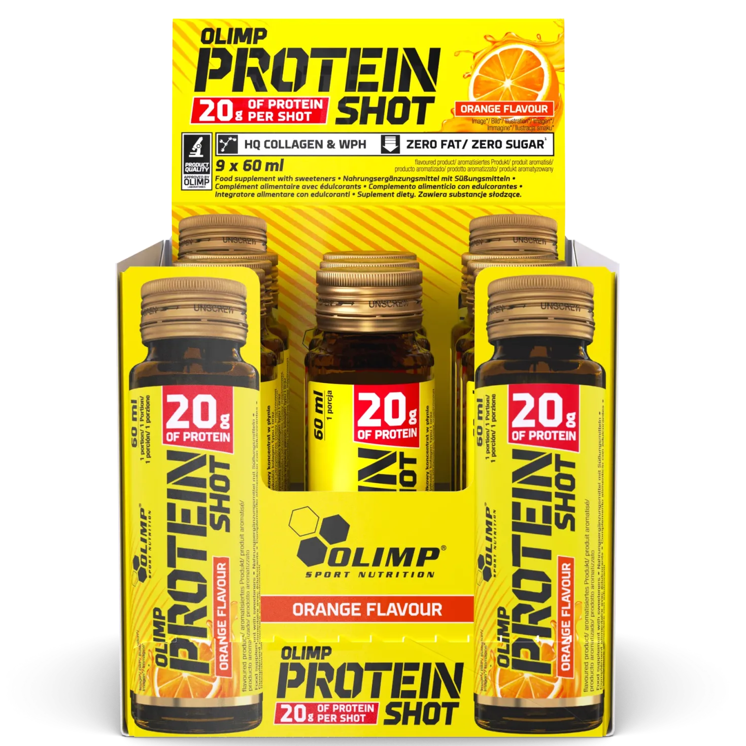 Olimp Protein Shot Orange (9x60ml)