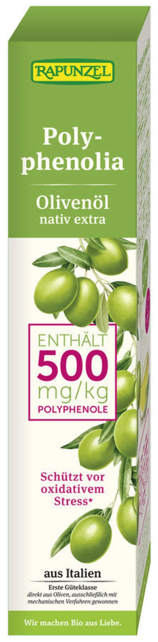 Olivenöl Polyphenolia nativ extra bio (250ml)