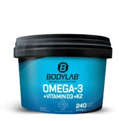 Omega 3 + D3 + K2 (Omega-3 Triglycerid + Vitamine) (240 Kapseln)