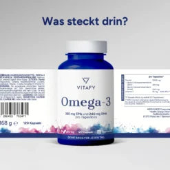 Omega-3-Fischöl (120 Kapseln)