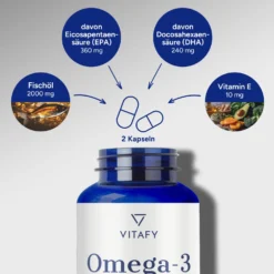 Omega-3-Fischöl (120 Kapseln)