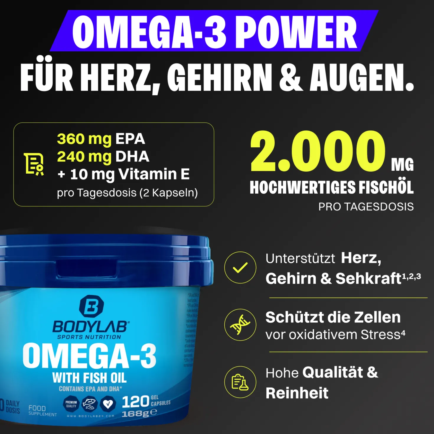 Omega-3 (120 Kapseln)