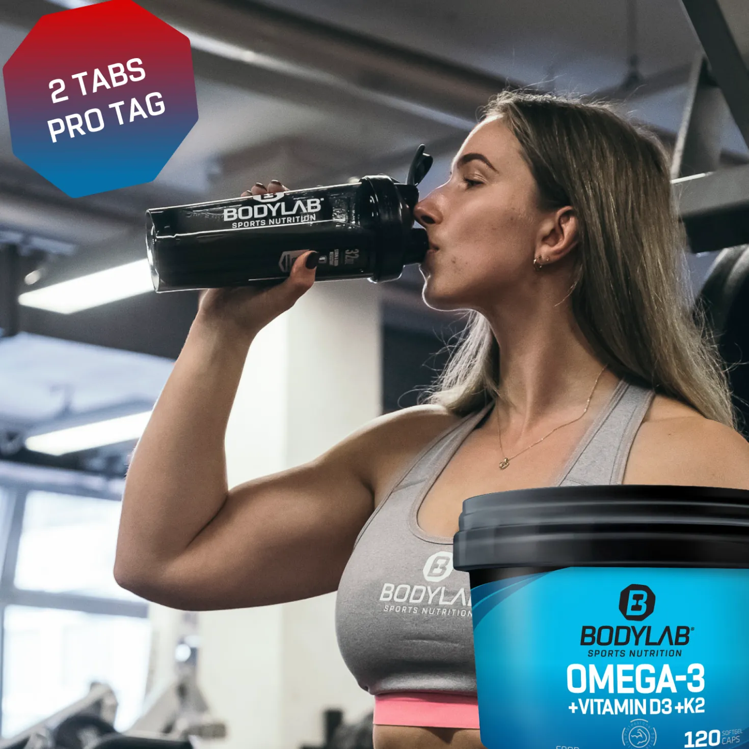 Omega-3 + Vitamin D3 + K2 Extreme (120 Kapseln)