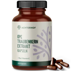 OPC Traubenkernextrakt + Vitamin C Kapseln (200 Kapseln)