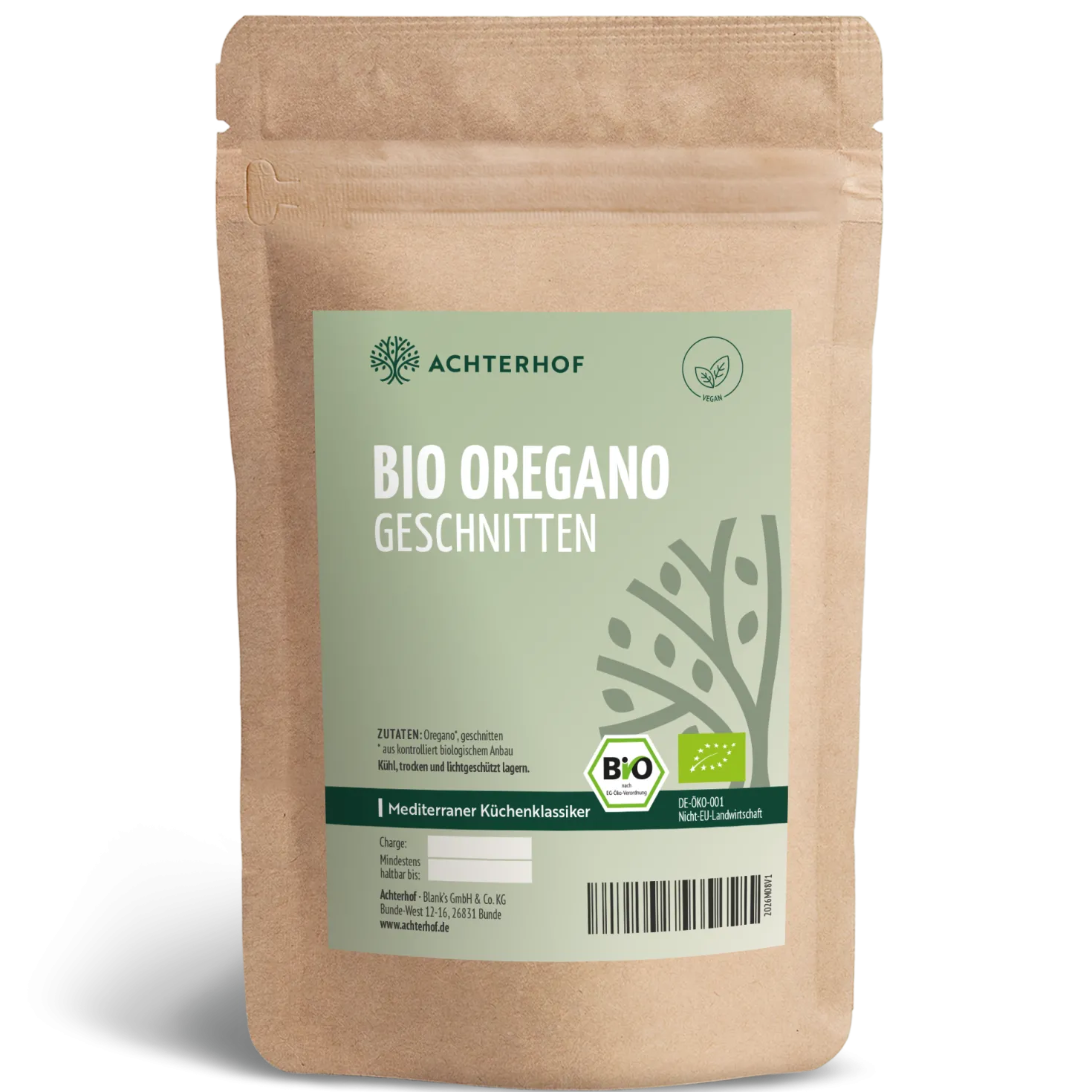 Oregano geschnitten Bio (250g)