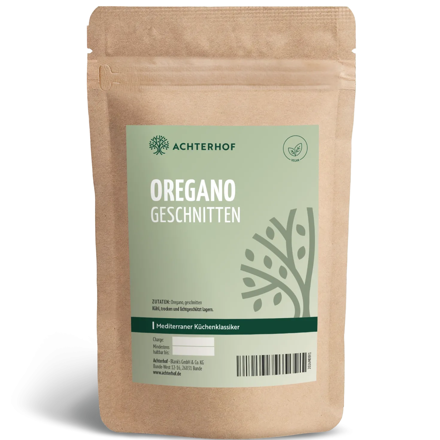 Oregano geschnitten (1000g)