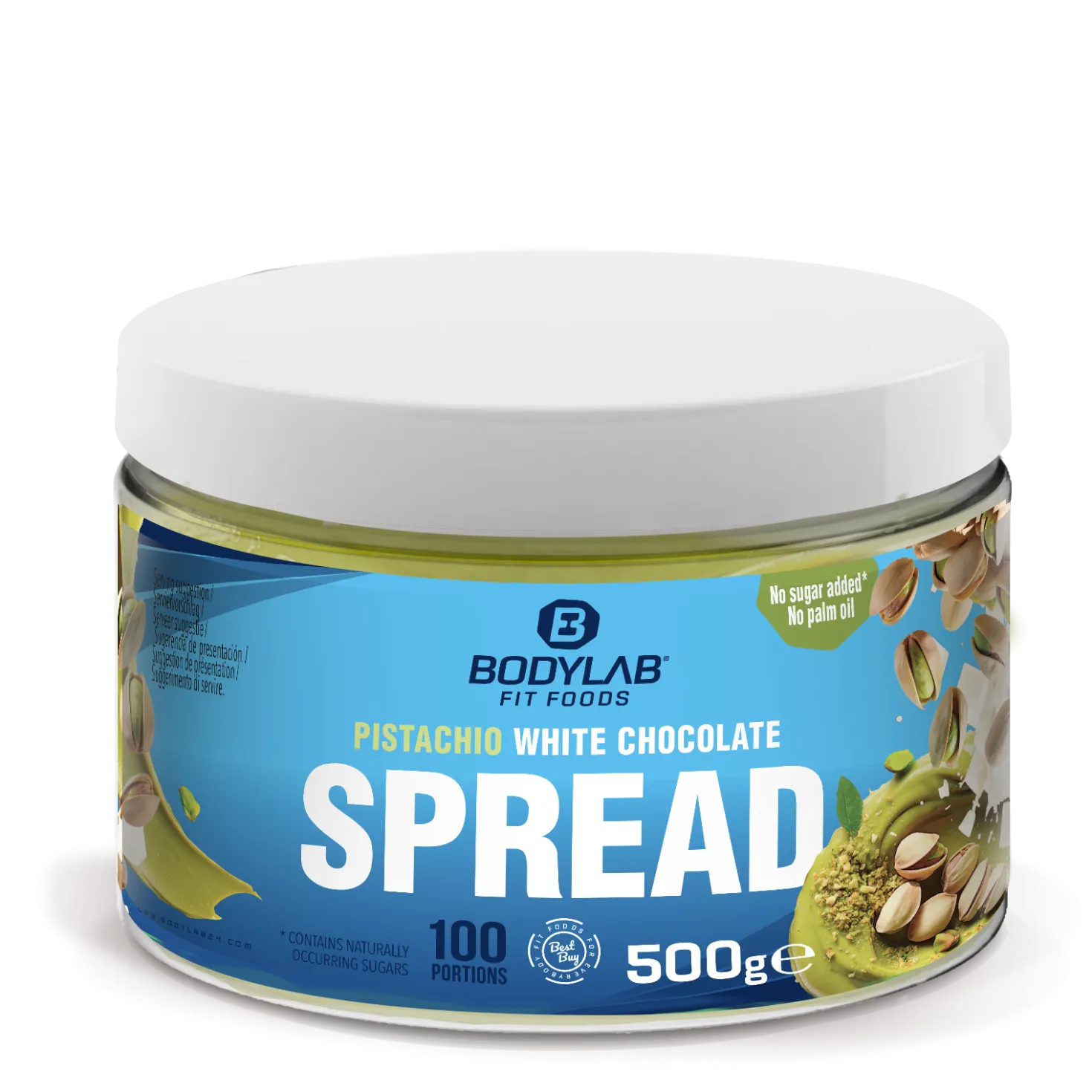 Pistachio White Chocolate Spread (500g)