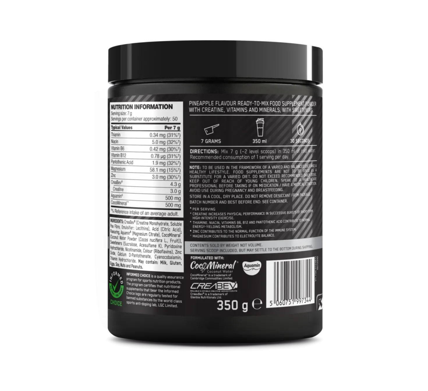 Platinum Creatine Plus (350g)