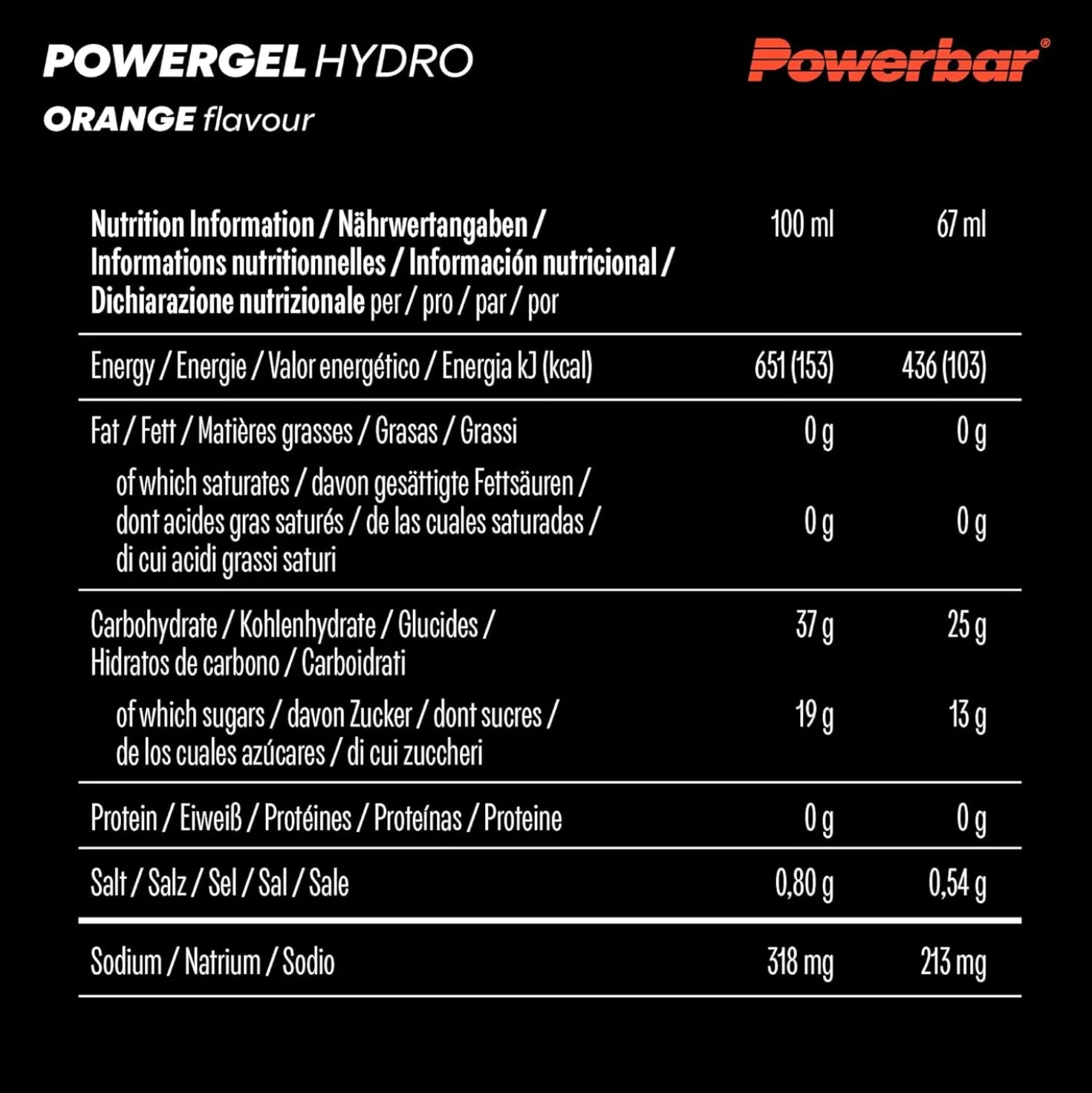 PowerGel Hydro (67g)