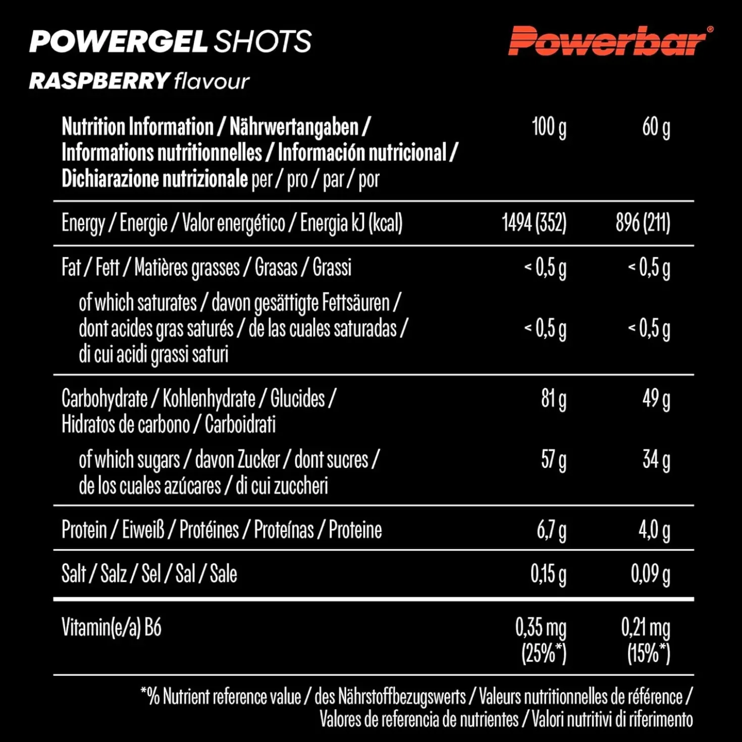 Powergel Shots (24x60g)