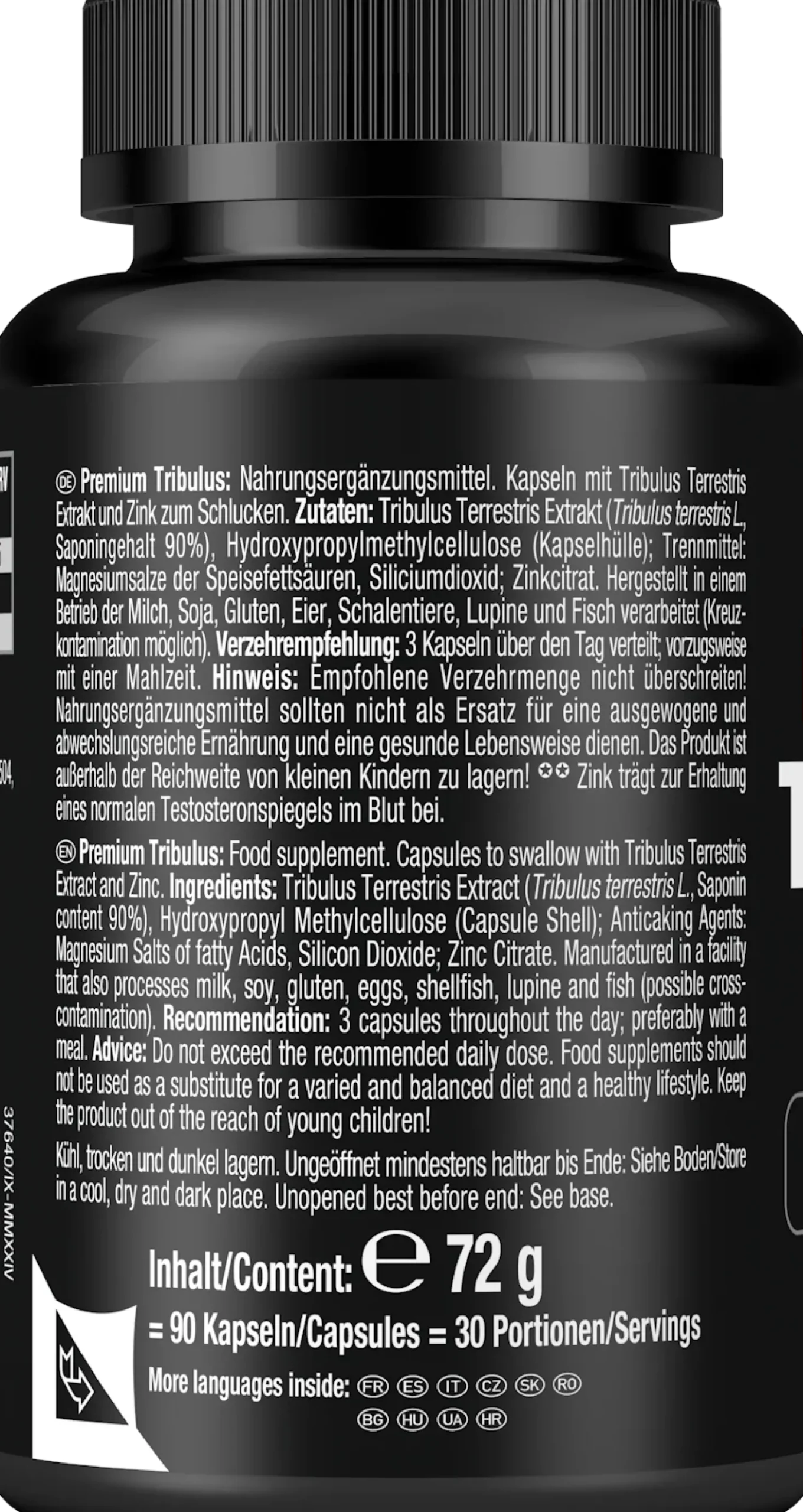 Premium Tribulus (90 Kapseln)