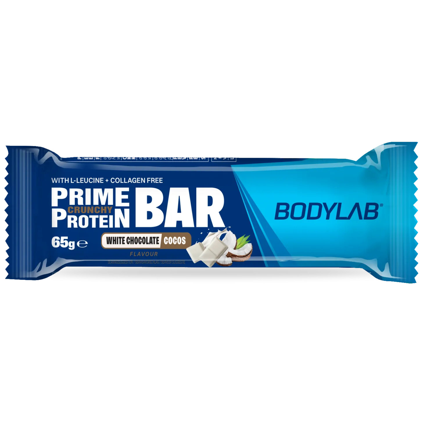 Prime Crunchy Protein Bar - 3g Leucin (12x65g)