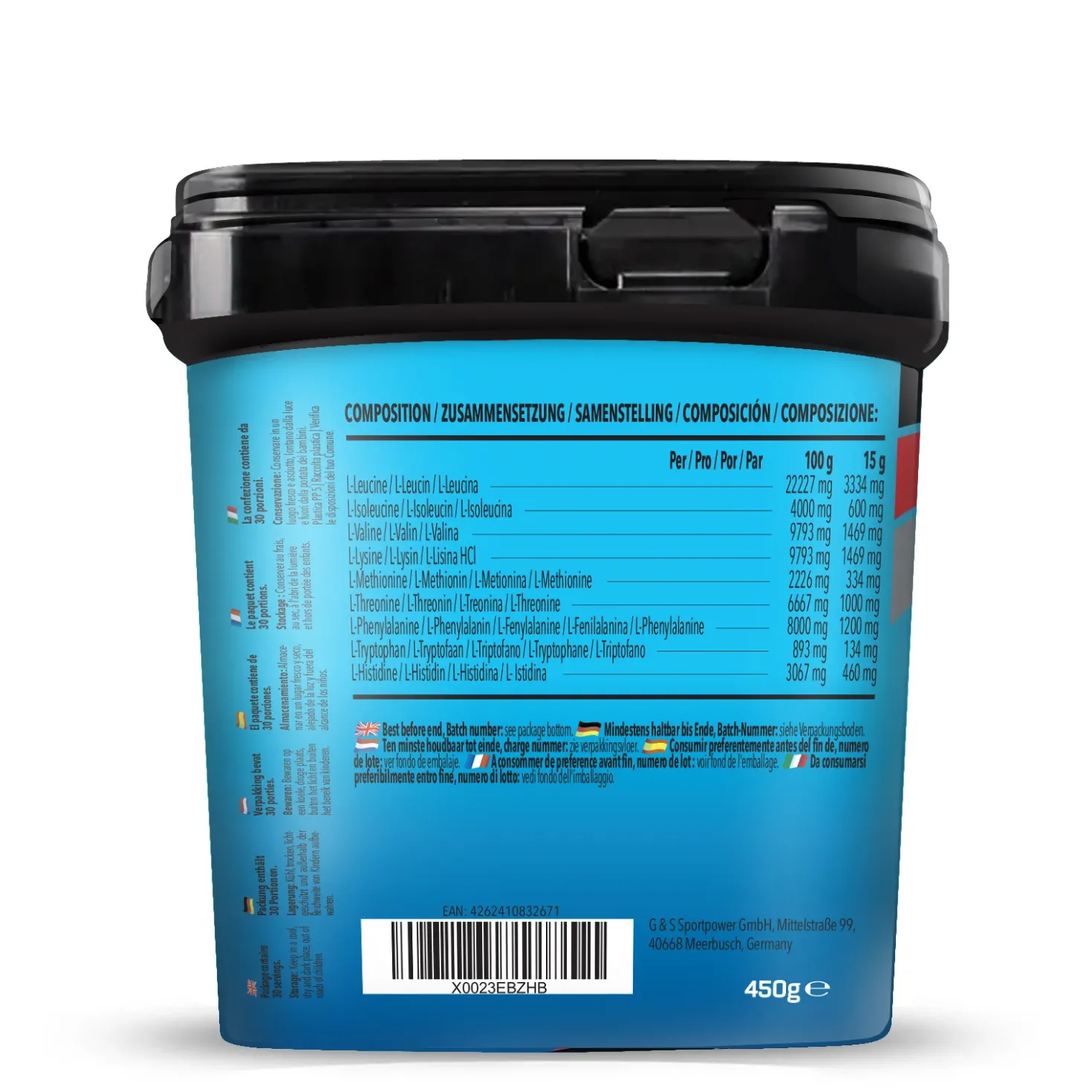 Prime EAA (Essential Amino Acids) (450g)