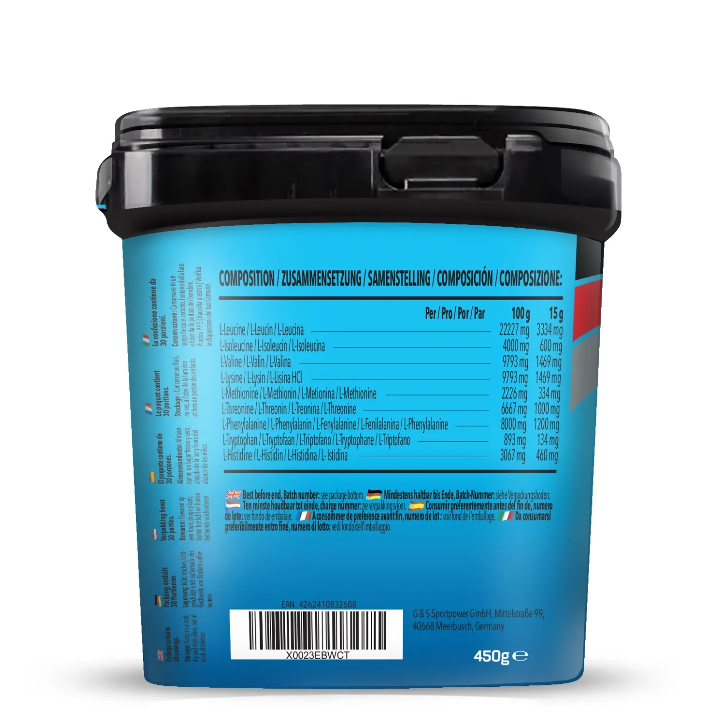 Prime EAA (Essential Amino Acids) (450g)