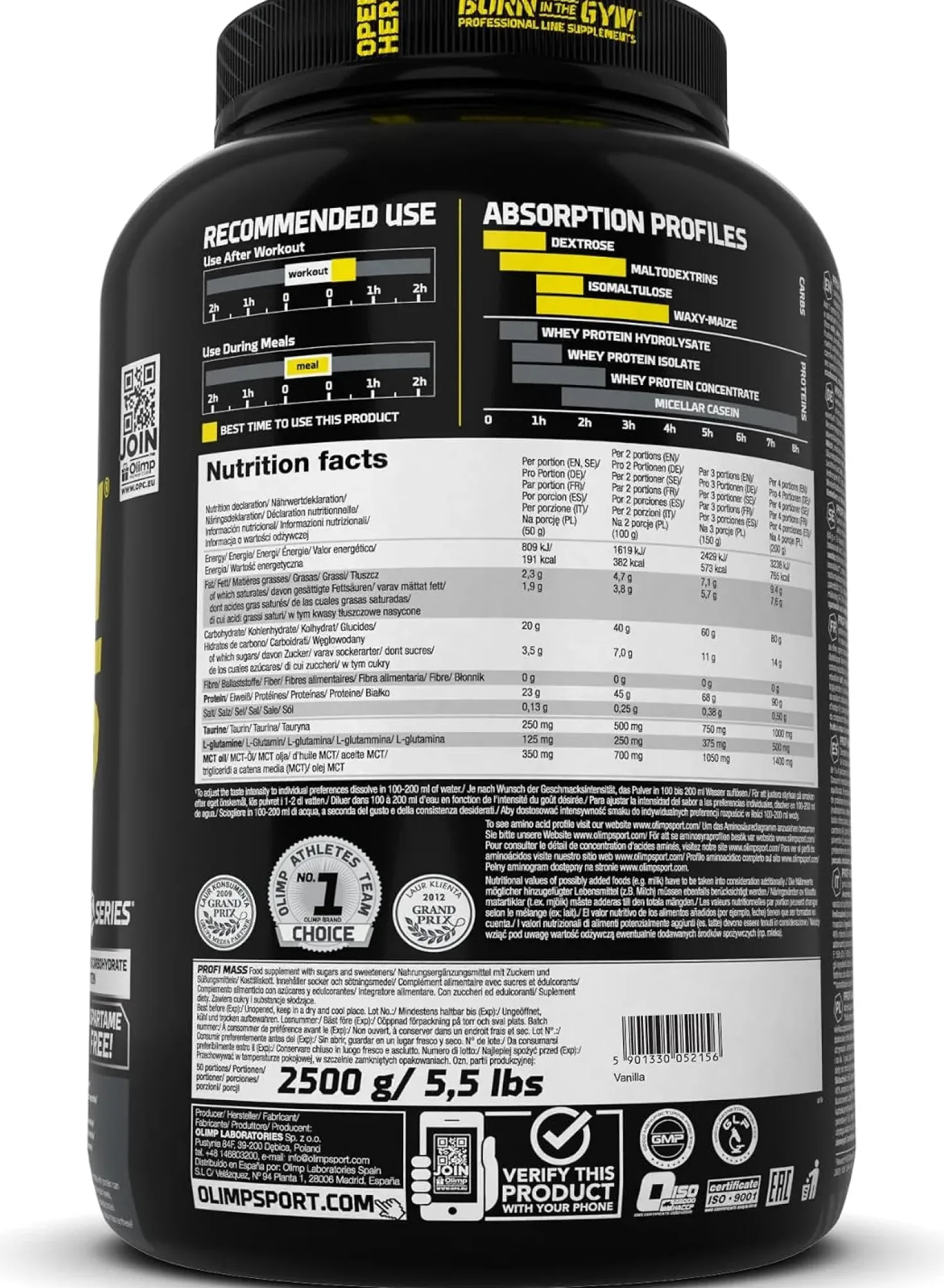 Profi Mass (2500g)