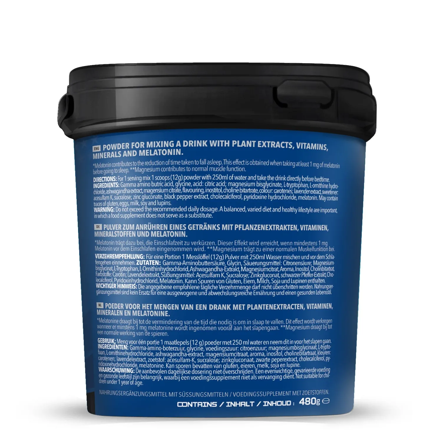 Pro Sleep - Muscle Function & Night Rest - Fruit Mix Flavor (480g)
