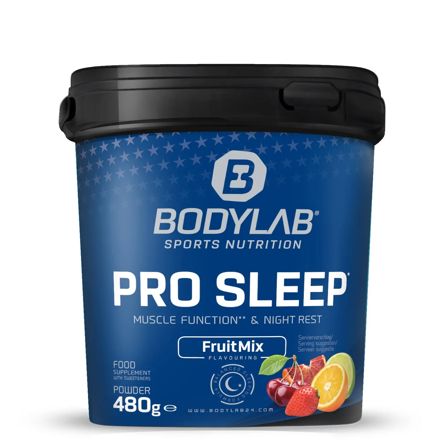 Pro Sleep - Muscle Function & Night Rest - Fruit Mix Flavor (480g)