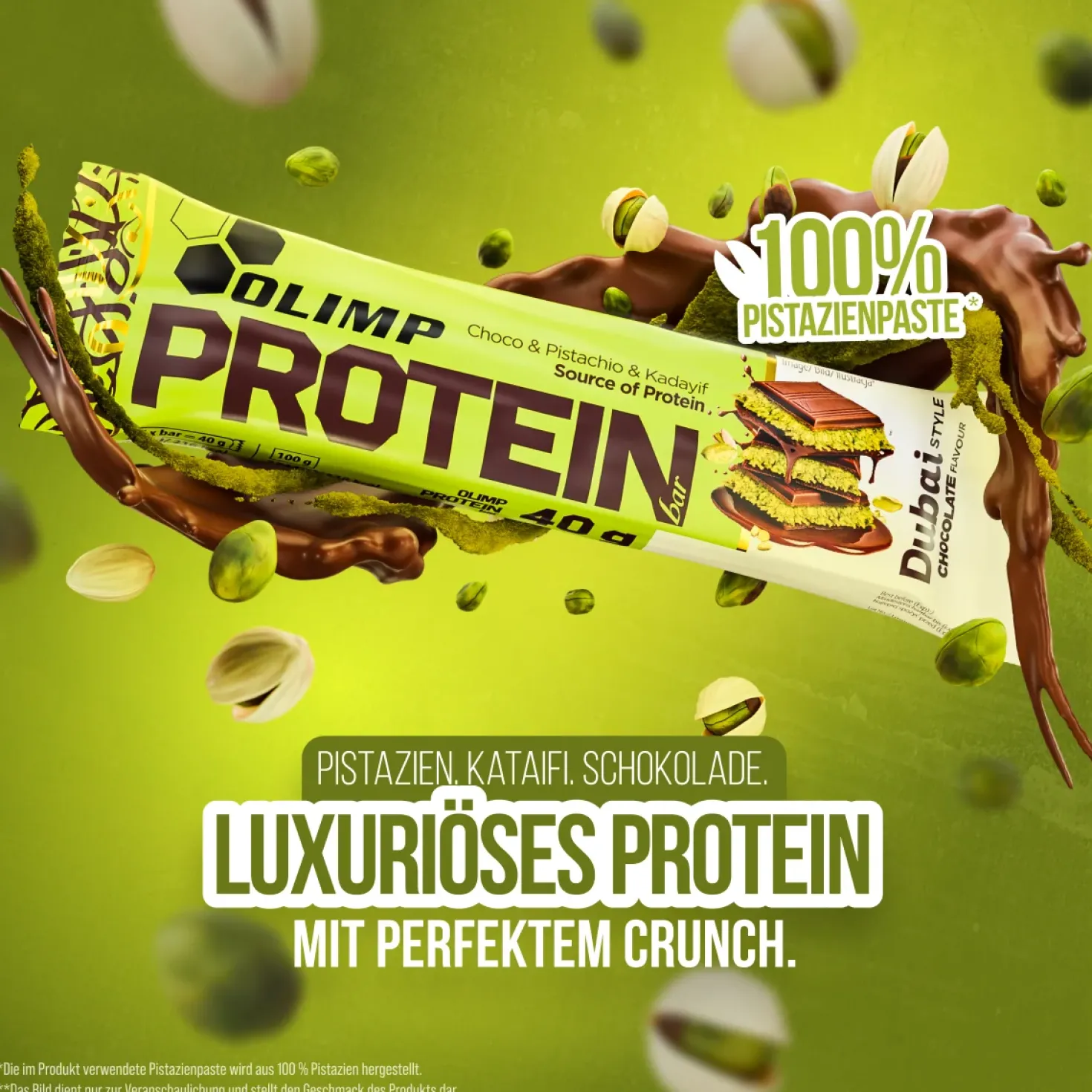 Protein Bar Dubai Style Chocolate (25x40g)