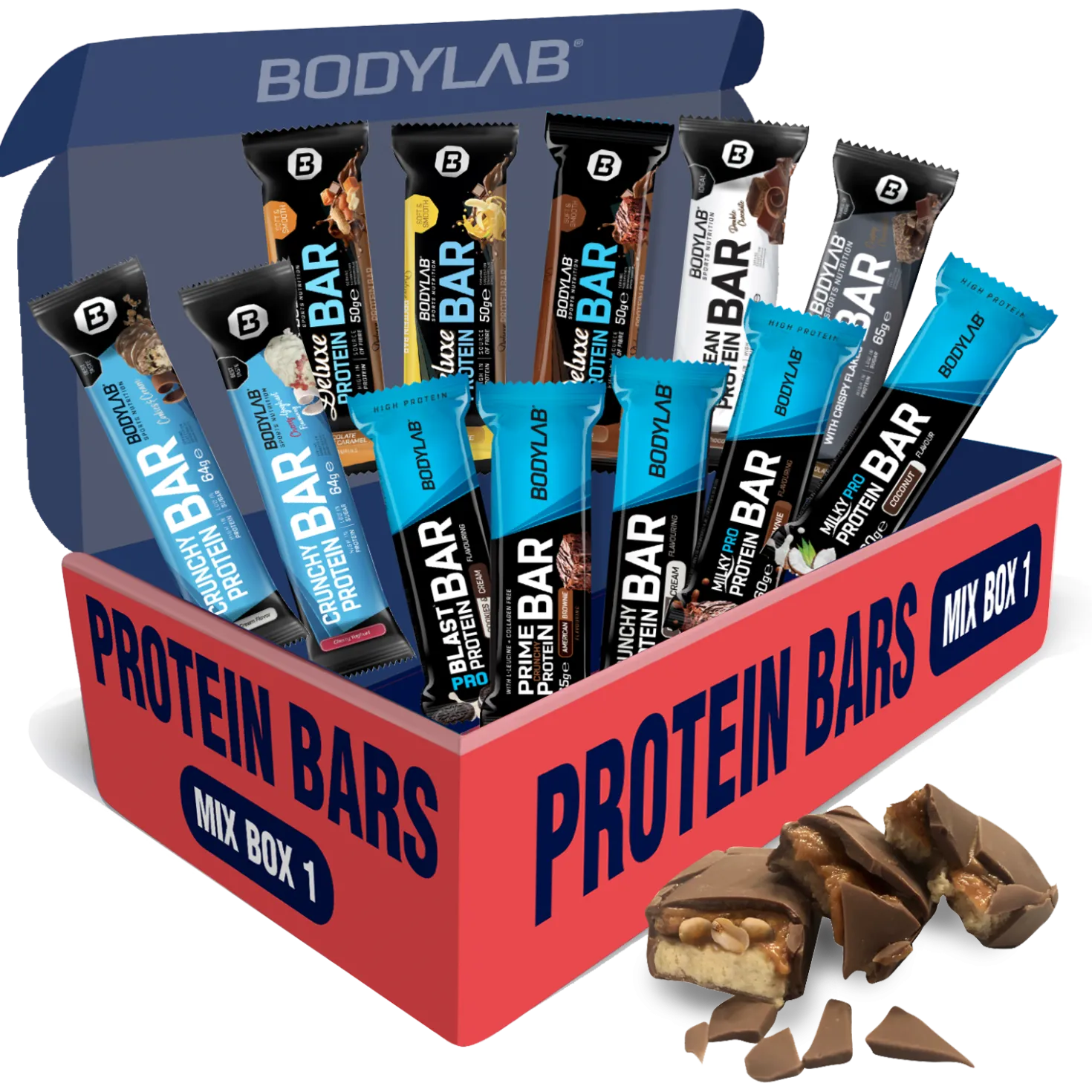 Protein Bar MIX BOX 1 (12x50g-65g)