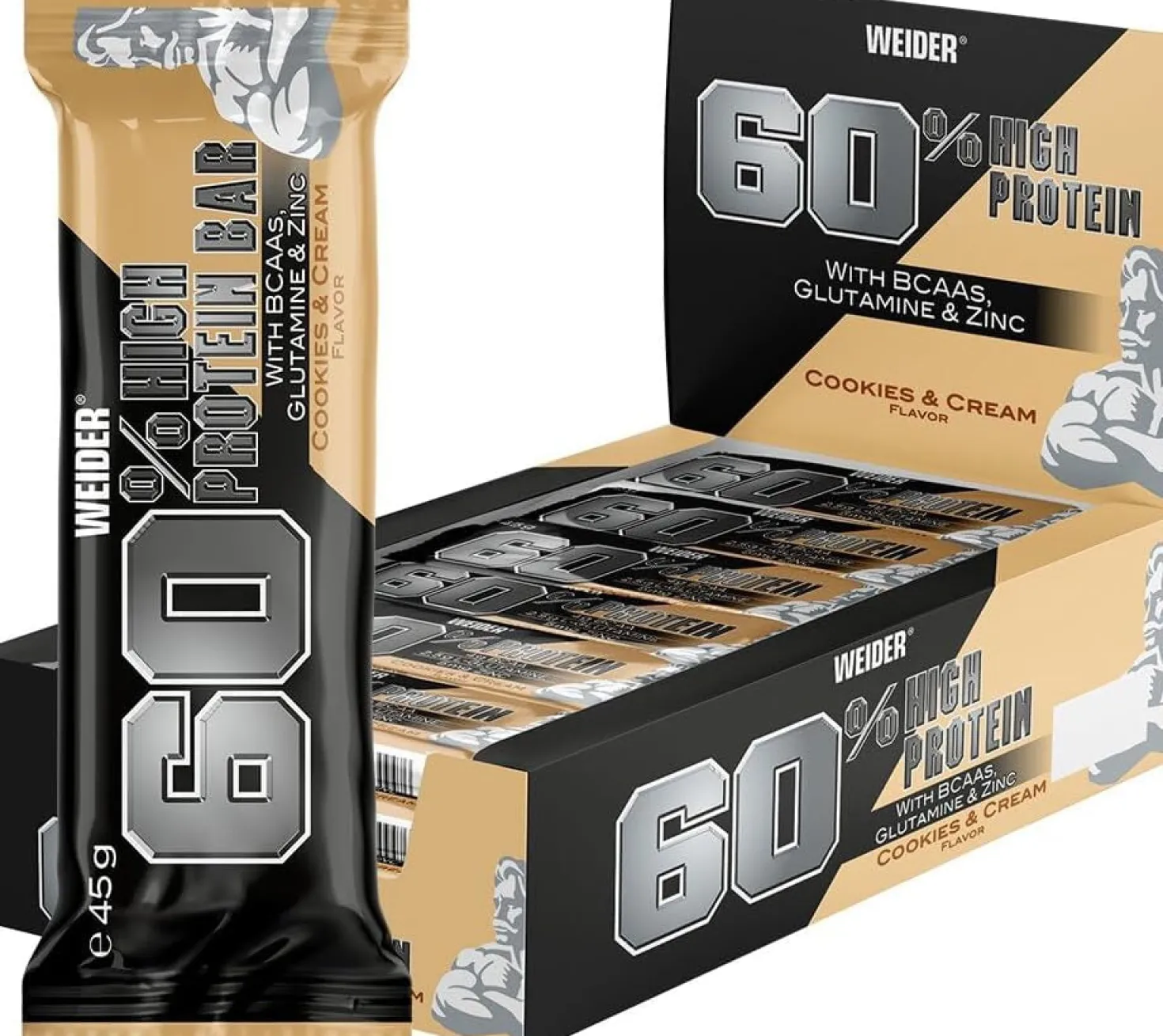 60% Protein Bar (24x45g)