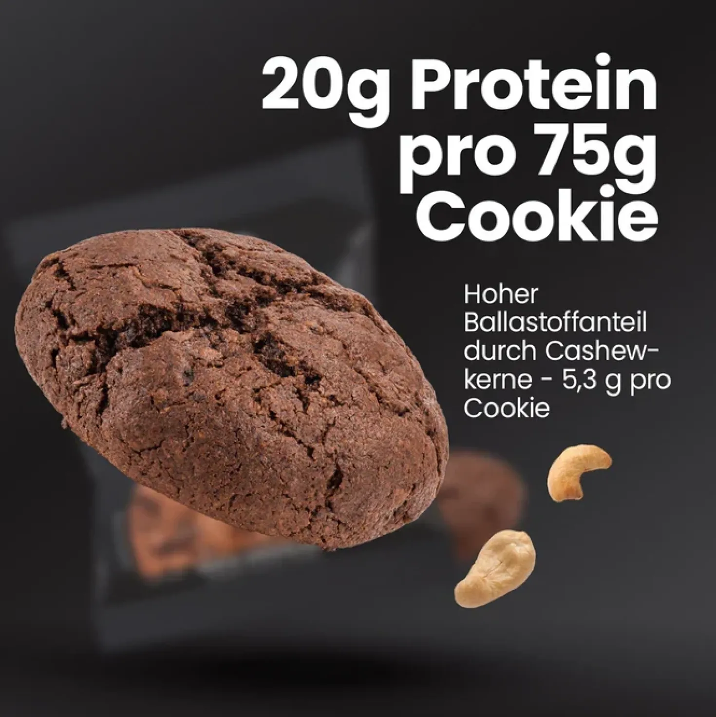Protein Cookie Triple Chocolate (10x75g)