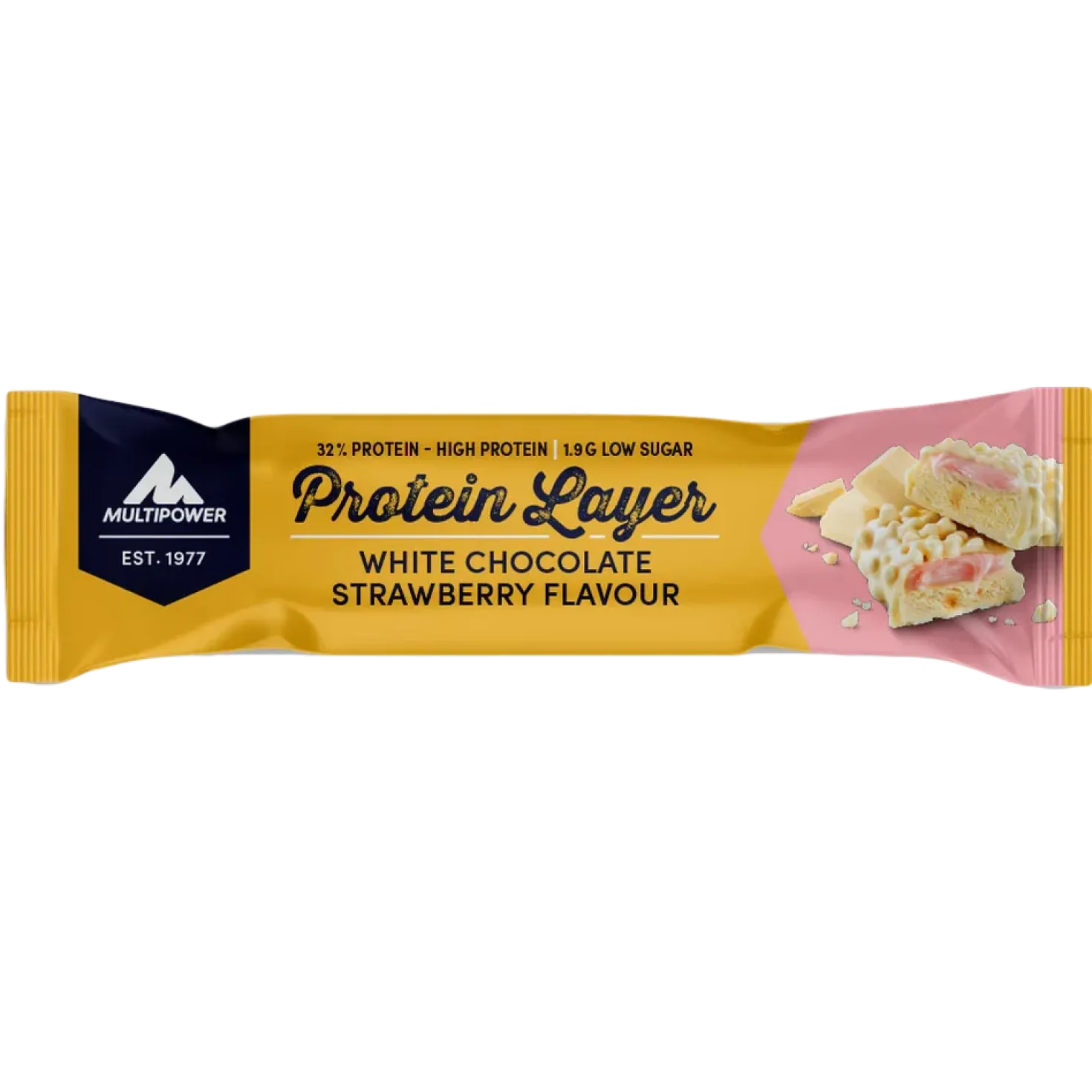 Protein Layer - 18x50g - White Chocolate Strawberry